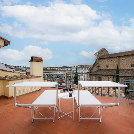 Via Avelli, 4 - Charming - Attico Al 5to Piano Senza Ascensore Vicino Stazione Con Terrazza Con Vista Santa Maria Novella * Φλωρεντία