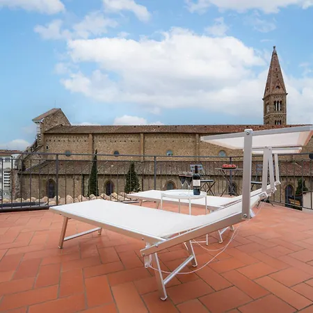 Via Avelli, 4 - Charming - Attico Al 5to Piano Senza Ascensore Vicino Stazione Con Terrazza Con Vista Santa Maria Novella Διαμέρισμα *